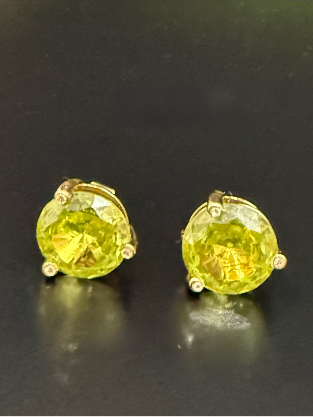 KATE SPADE Lime Green Lime Sherbet Rise & Shine Stud Earrings - Picture 6 of 14